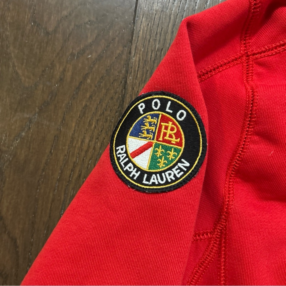 Vintage POLO RALPH LAUREN Small Pony Spell Out Cookie Patch Jacket 2000s Size XL - Picture 3 of 8